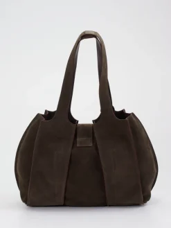 – Shopper aus Veloursleder Dunkel*Konstantin Starke Discount