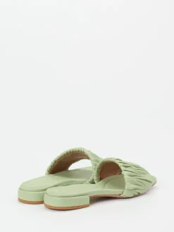 – Slides aus Synthetik in Salbei*Konstantin Starke Hot