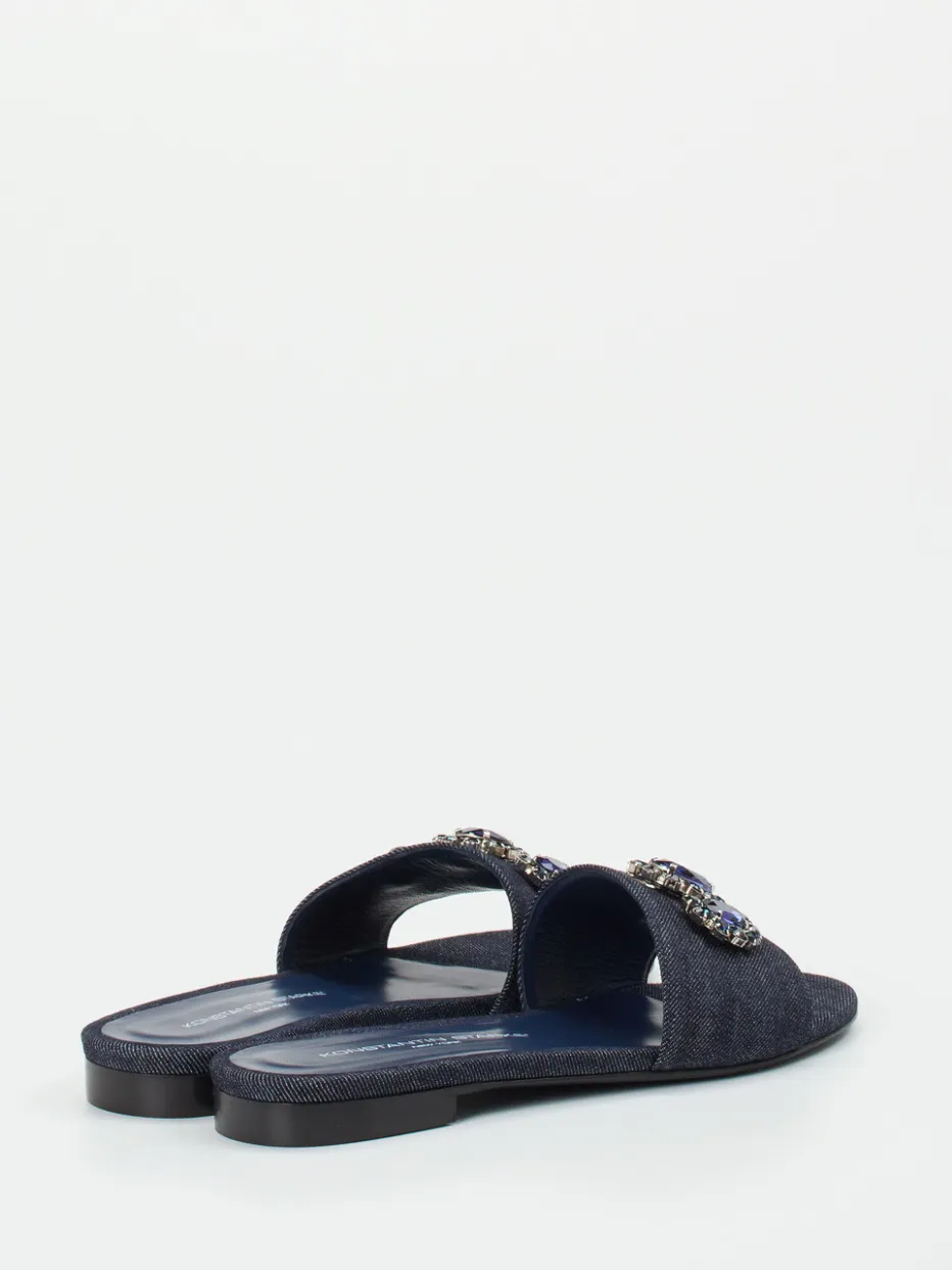 – Slides aus Textil in Denimoptik*Konstantin Starke Sale