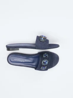 – Slides aus Textil in Denimoptik*Konstantin Starke Sale