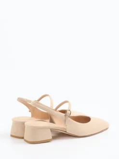 Damen Konstantin Starke – Slingback-Pumps aus Veloursleder