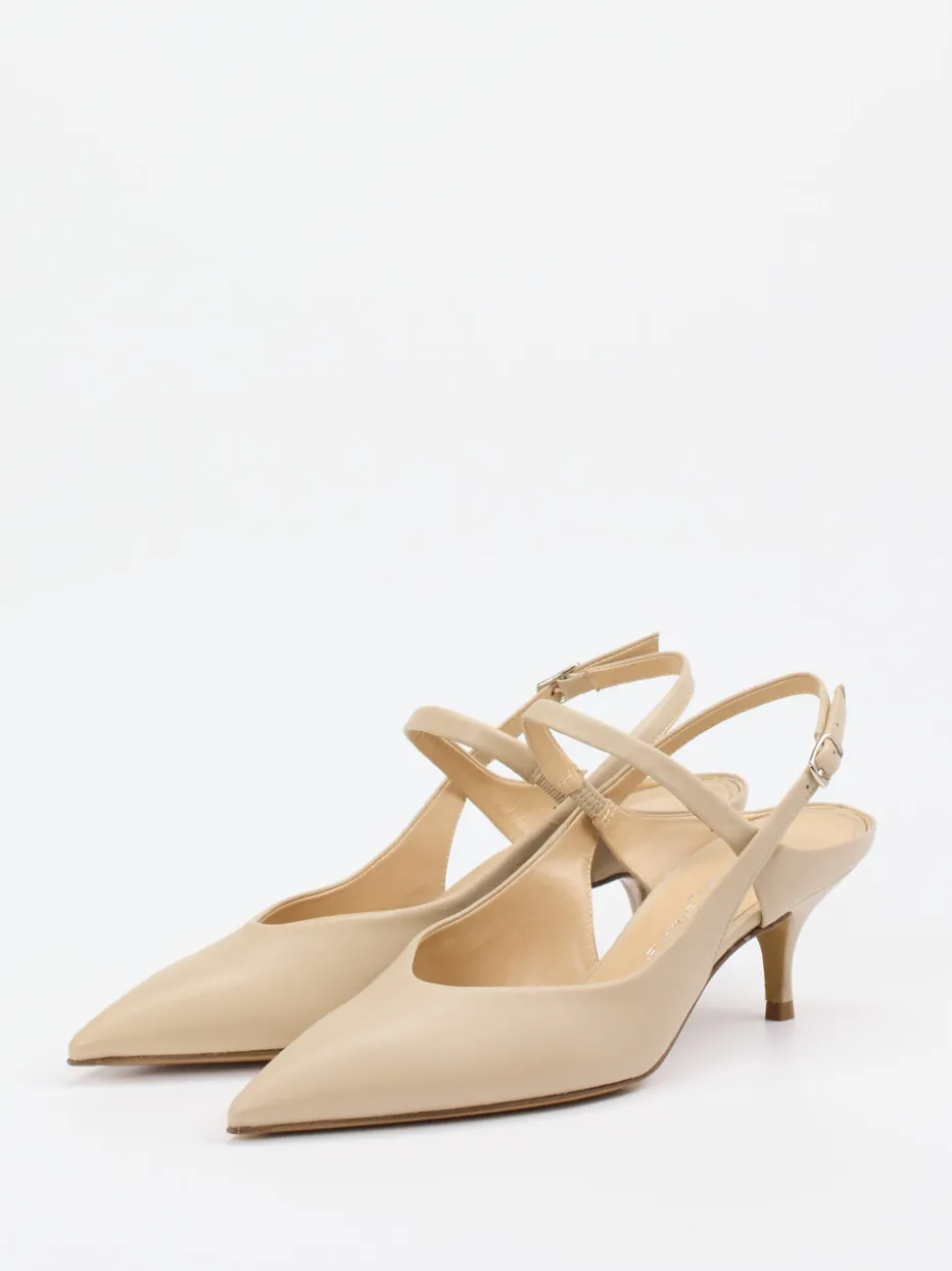 Damen Konstantin Starke – Slingback-Pumps aus Lammleder beige