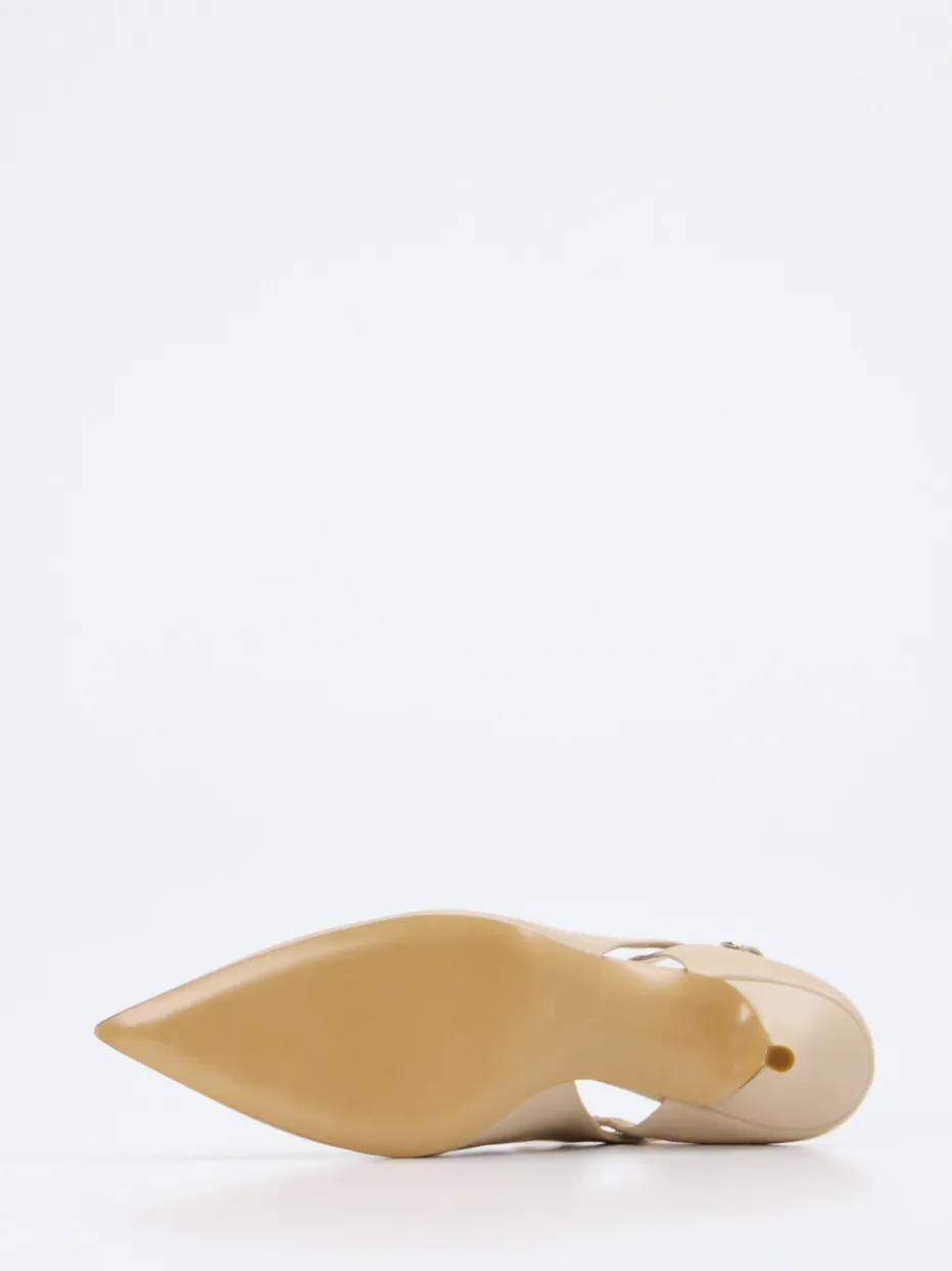 Damen Konstantin Starke – Slingback-Pumps aus Lammleder beige