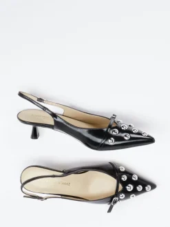 Damen Konstantin Starke – Slingback-Pumps aus Lackleder