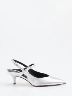 – Slingback-Pumps aus Metallicleder*Konstantin Starke Best