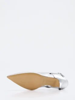 – Slingback-Pumps aus Metallicleder*Konstantin Starke Best