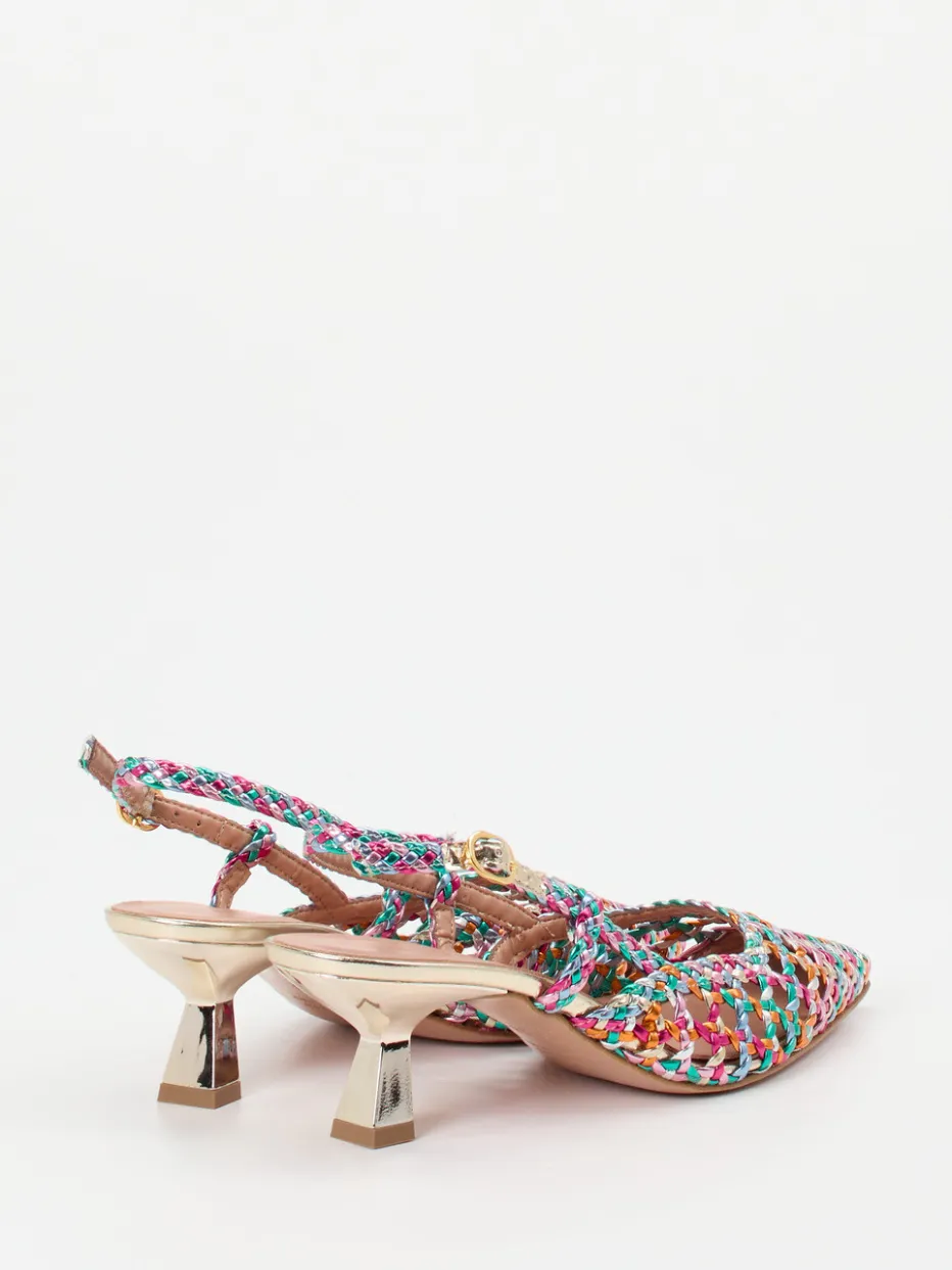 Damen Konstantin Starke – Slingback-Pumps aus Lammleder color