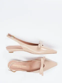 Damen Konstantin Starke – Slingback-Ballerinas aus Lackleder