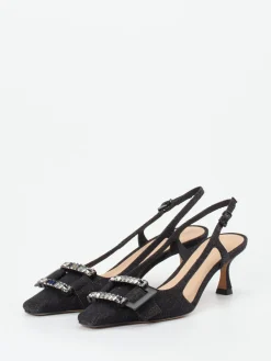 Damen Konstantin Starke – Slingback-Pumps aus Textil