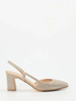 – Slingback-Pumps aus Metallicleder*Konstantin Starke Sale