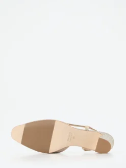 – Slingback-Pumps aus Metallicleder*Konstantin Starke Sale