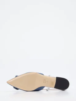 – Slingback-Ballerinas aus Denim*Konstantin Starke Discount