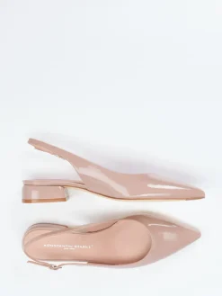 – Slingback-Pumps aus Lackleder Rosé*Konstantin Starke Online
