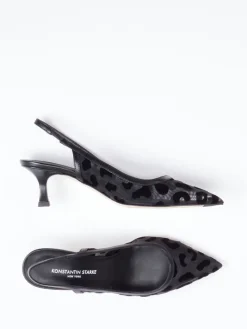 Damen Konstantin Starke – Slingback-Pumps aus Netzspitze
