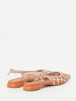 – Slingback-Ballerinas aus Flechtleder*Konstantin Starke New