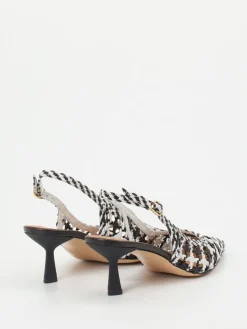 Damen Konstantin Starke – Slingback-Pumps aus Flechtleder