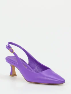 Damen Konstantin Starke – Slingback-Pumps aus Lammleder Violett