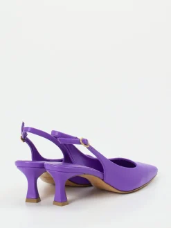 Damen Konstantin Starke – Slingback-Pumps aus Lammleder Violett