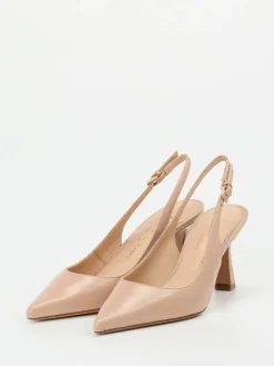 Damen Konstantin Starke – Slingback-Pumps aus Lammleder Nude