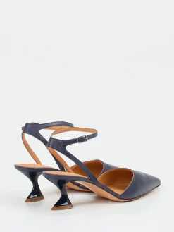 – Slingback-Pumps aus Lammleder dunkel*Konstantin Starke New