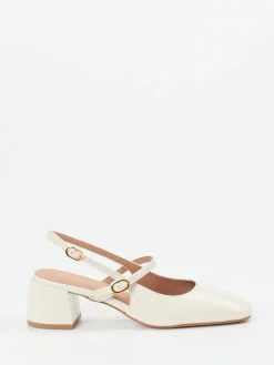 – Slingback-Pumps aus Lackleder cremeweiß*Konstantin Starke Best