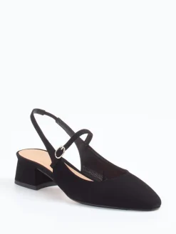 – Slingback-Pumps aus Veloursleder*Konstantin Starke