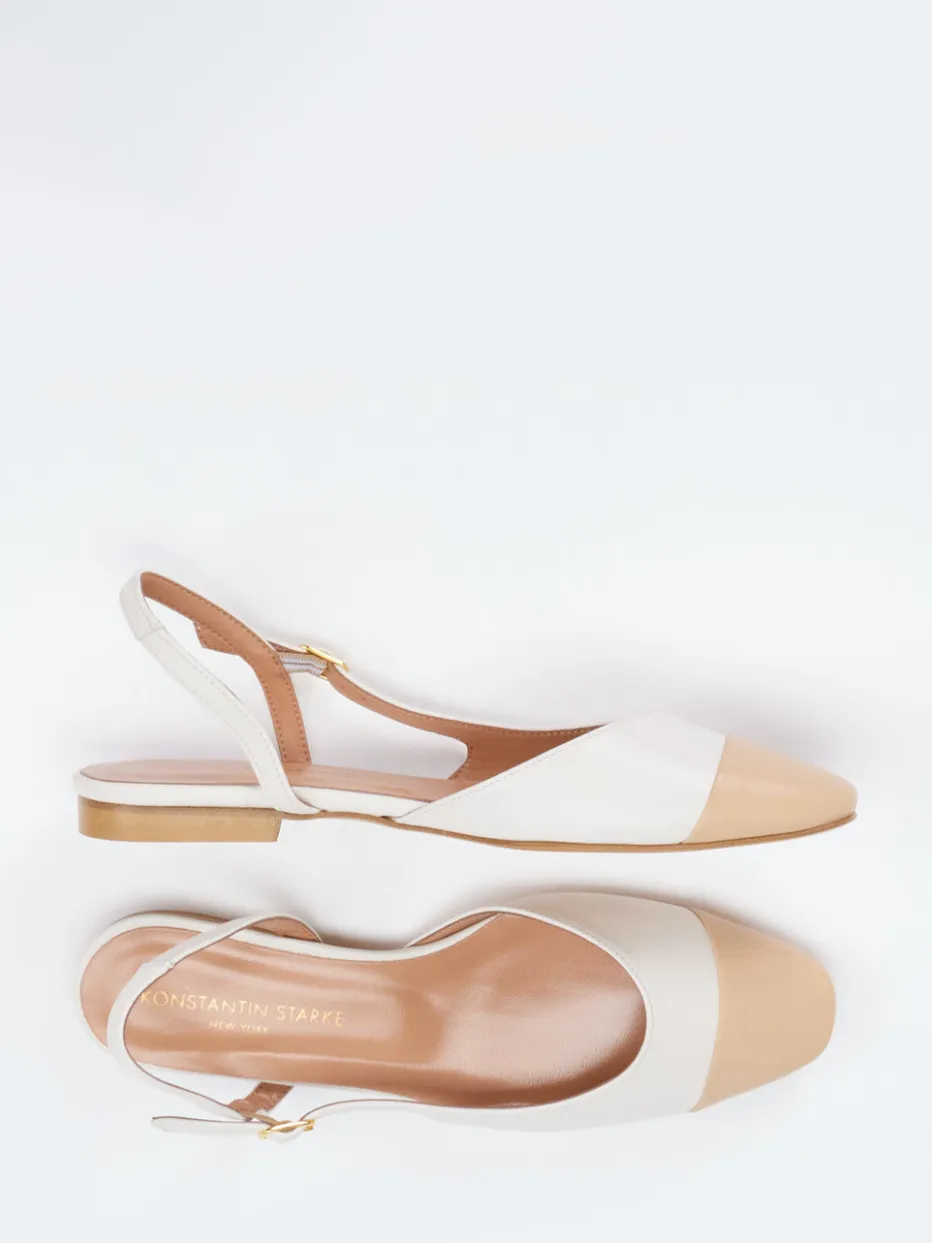 Damen Konstantin Starke – Slingback-Ballerinas aus Lammleder