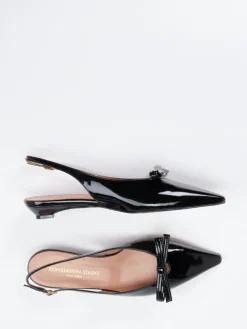 – Slingback-Ballerinas aus Lackleder*Konstantin Starke New