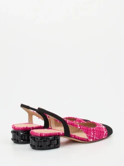 – Slingback-Pumps aus Bouclé-Textil*Konstantin Starke Hot