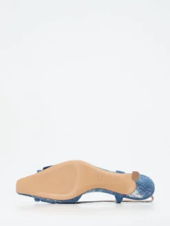 – Slingback-Pumps aus Textil in Denim-Optik*Konstantin Starke Best