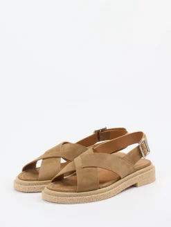 – Slingback-Sandale aus Veloursleder sand*Konstantin Starke Clearance