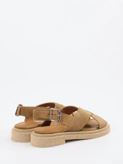 – Slingback-Sandale aus Veloursleder sand*Konstantin Starke Clearance