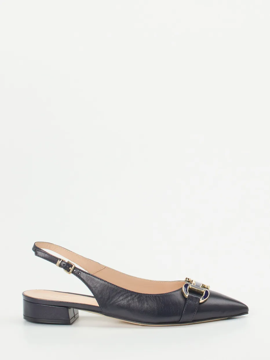 Damen Konstantin Starke – Slingpumps aus Lammleder Dunkel