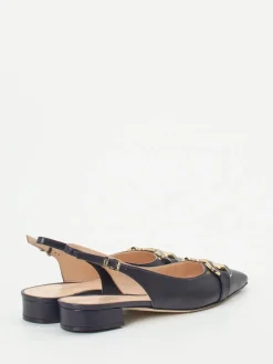 Damen Konstantin Starke – Slingpumps aus Lammleder Dunkel