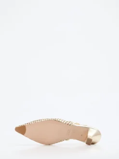 – Slingpumps aus Metallicleder*Konstantin Starke Discount