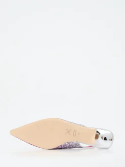 – Slingpumps aus Metallicleder Pink*Konstantin Starke Discount