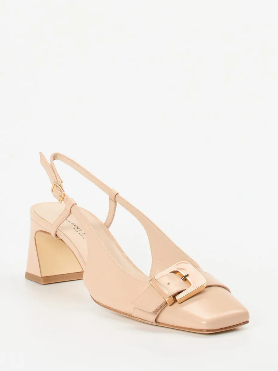 – Slingpumps aus Lackleder nude*Konstantin Starke New