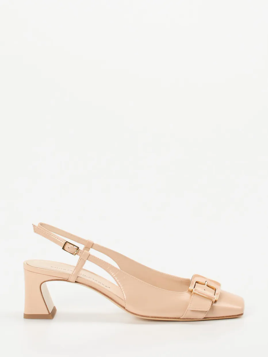 – Slingpumps aus Lackleder nude*Konstantin Starke New