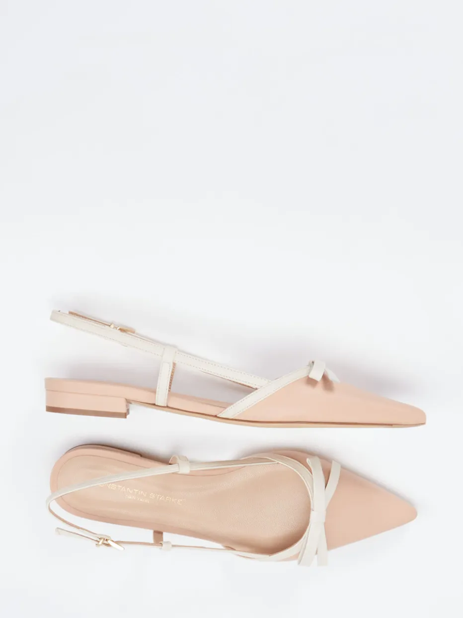 Damen Konstantin Starke – Slingpumps aus Lammleder Rosé