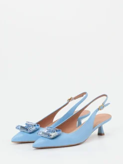 – Slingpumps aus Lammleder Himmel*Konstantin Starke New