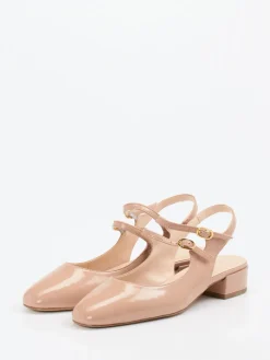 – Slingpumps aus Lackleder Nude*Konstantin Starke New