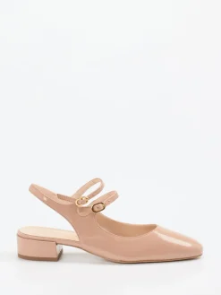 – Slingpumps aus Lackleder Nude*Konstantin Starke New