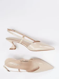 Damen Konstantin Starke – Slingpumps aus Lackleder Rosé-