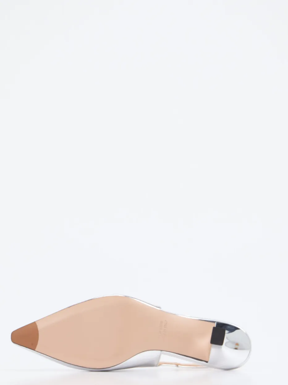 – Slingpumps aus Metallicleder*Konstantin Starke Outlet