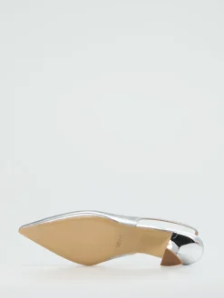 Damen Konstantin Starke – Slingpumps aus Metallicleder