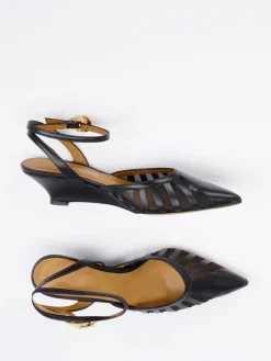 Damen Konstantin Starke – Slingpumps aus Lammnappa und Mesh