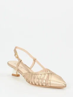 – Slingpumps aus Metallicleder*Konstantin Starke Clearance