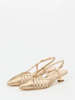 – Slingpumps aus Metallicleder*Konstantin Starke Clearance