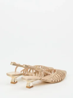 – Slingpumps aus Metallicleder*Konstantin Starke Clearance