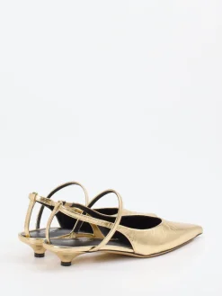 – Slingpumps aus Metallicleder*Konstantin Starke Discount